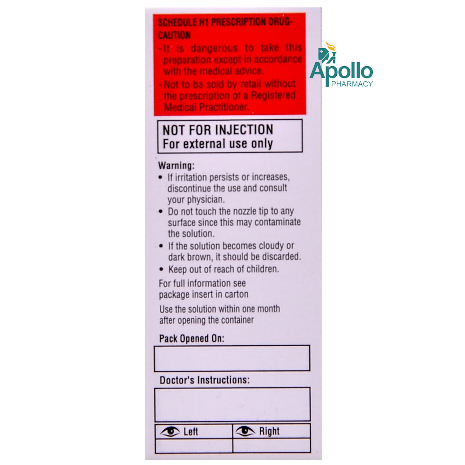 Maxim Eye Drops 5 ml Price, Uses, Side Effects, Composition Apollo