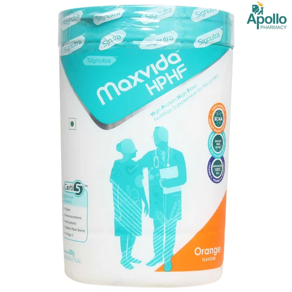 Maxvida HPHF Orange Flavour Powder 400 gm