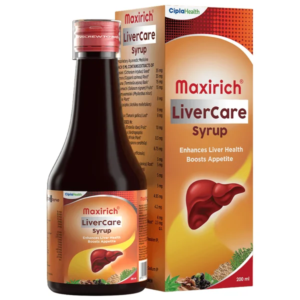 Maxirich Livercare Syrup 200 ml