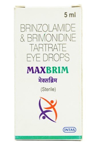 Maxbrim Eye Drops 5 ml, Pack of 1 EYE DROPS Maxbrim Eye Drops 5 ml, Pack of 1 EYE DROPS