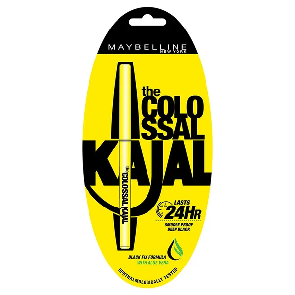 Maybelline Colossal Eye Kajal Black, 1 Count, Pack of 1