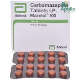 MAZETOL 100MG TABLET, Pack of 10 TABLETS