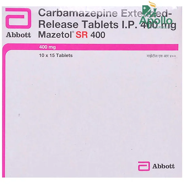 Mazetol SR 400 Tablet 15's, Pack of 15 TabletS