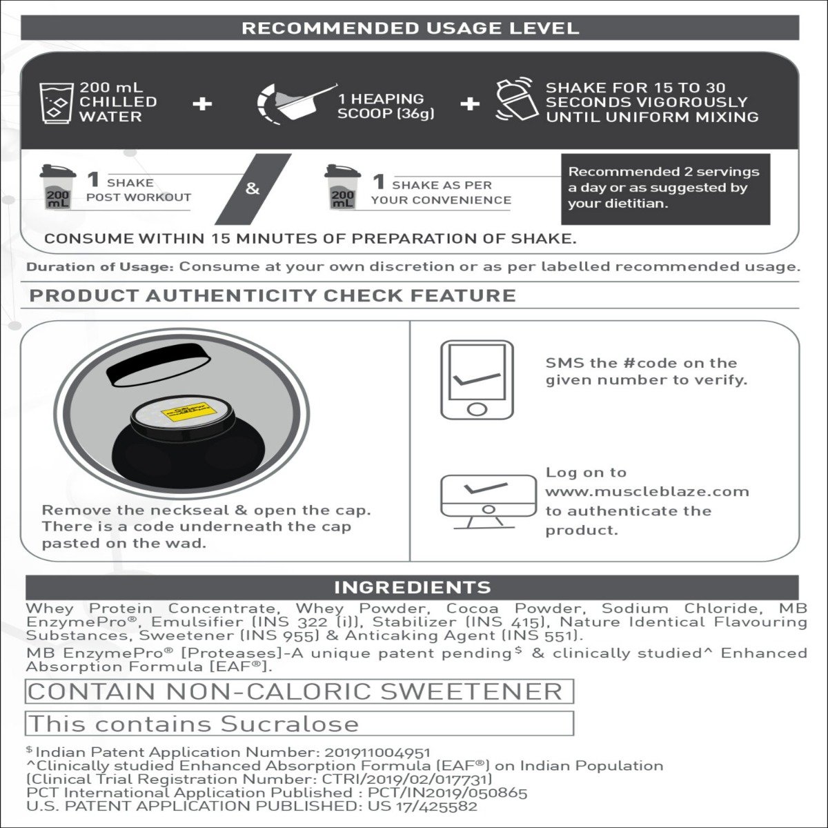 MuscleBlaze Biozyme Performance Whey Protein Rich Chocolate Flavour Powder, 2 kg, Pack of 1 MuscleBlaze Biozyme Performance Whey Protein Rich Chocolate Flavour Powder, 2 kg, Pack of 1