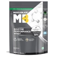 MuscleBlaze Biozyme Performance Whey Protein Rich Chocolate Flavour Powder, 1 kg Refill Pack