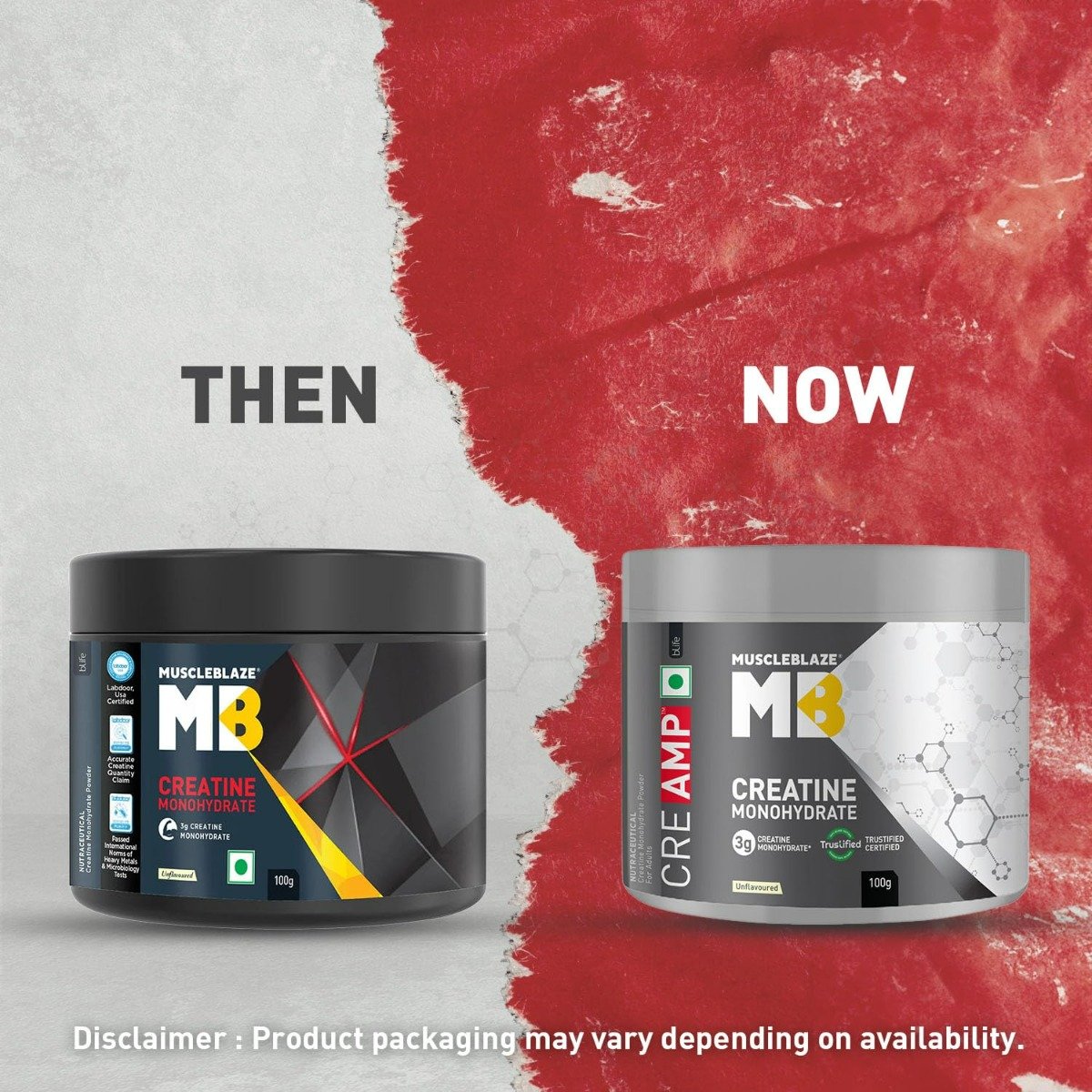 MuscleBlaze Creatine Monohydrate Powder, 100 gm, Pack of 1 MuscleBlaze Creatine Monohydrate Powder, 100 gm, Pack of 1