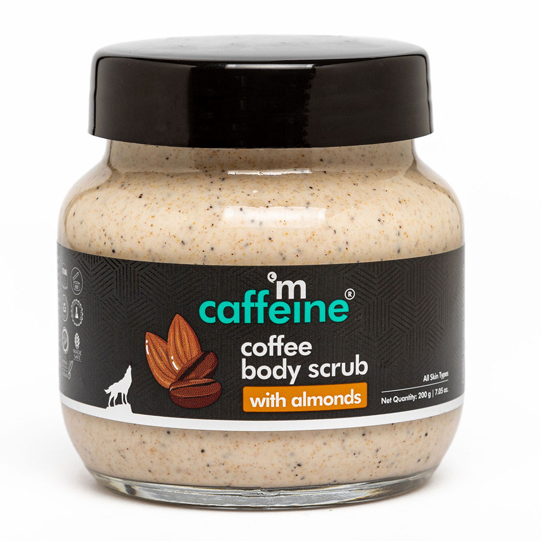 Mcaffeine Coffee Body Scrub with Almonds, 200 gm Price, Uses, Side