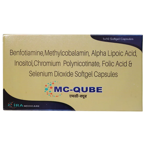 MC-Qube Softgel Capsule 10's, Pack of 10 TABLETS