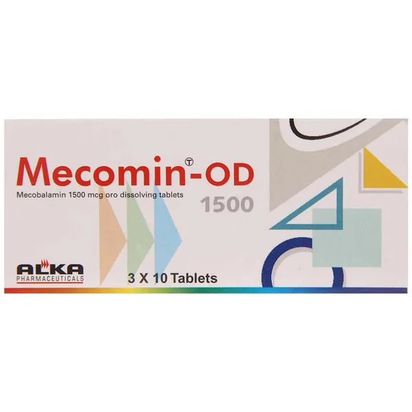 Mecomin-OD 1500 Tablet 10's, Pack of 10 TABLETS