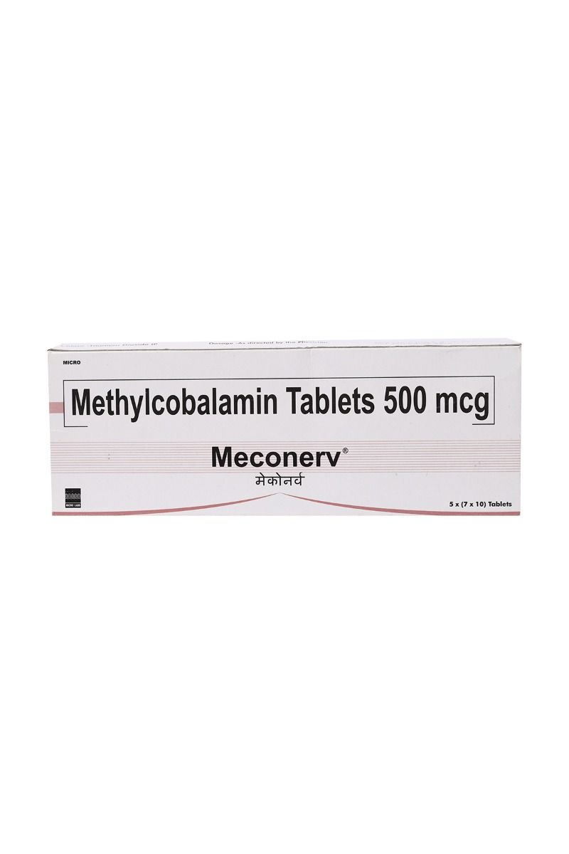 Meconerv 500 Tablet 10s Price Uses Side Effects Composition