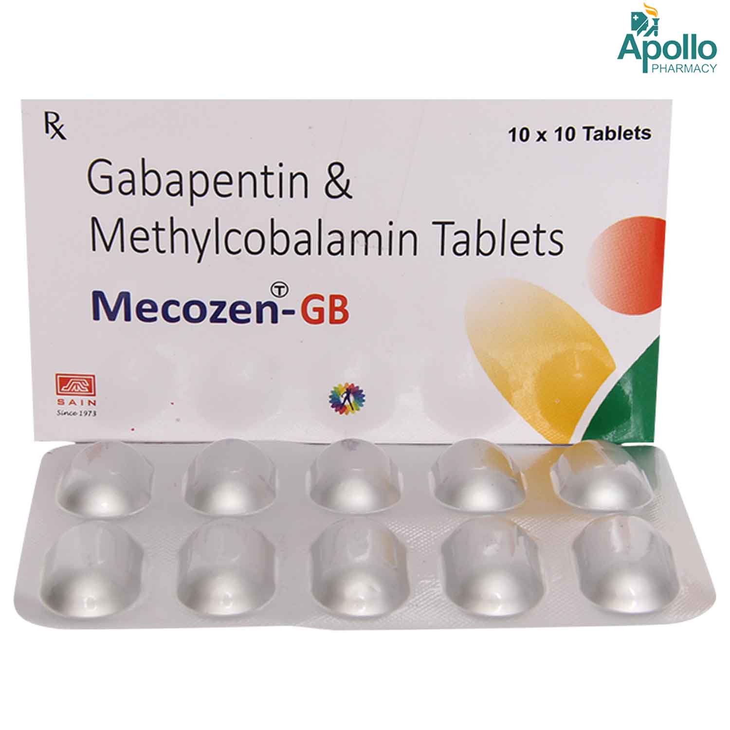 Mecozen GB Tablet 10's, Pack of 10 TabletS Mecozen GB Tablet 10's, Pack of 10 TabletS