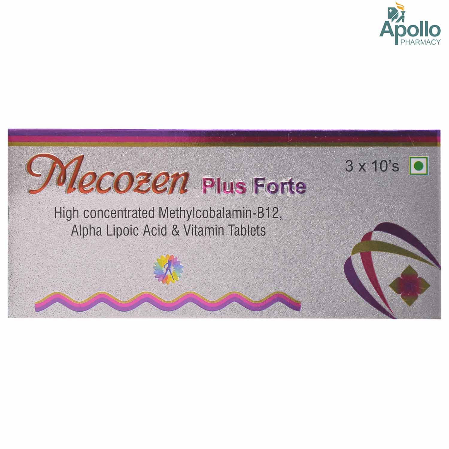 Mecozen Plus Forte Tablet 10's, Pack of 10 TABLETS Mecozen Plus Forte Tablet 10's, Pack of 10 TABLETS