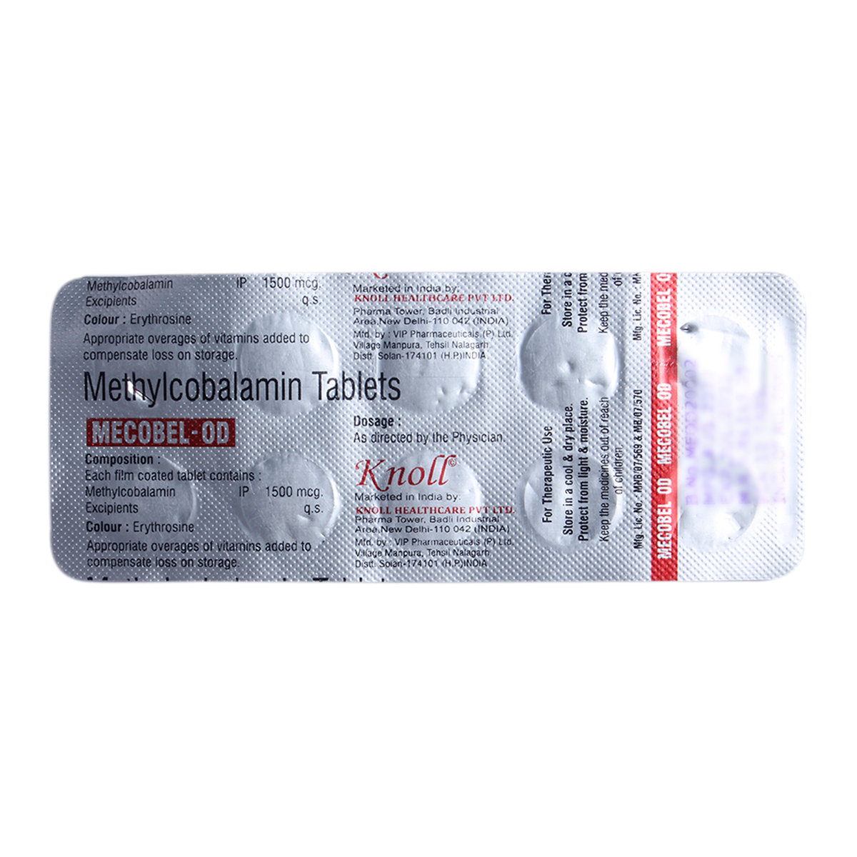 Mecobel OD Tablet 10's Mecobel OD Tablet 10's