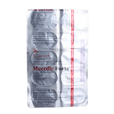 Mecofic Forte Capsule 10's, Pack of 10 CapsuleS