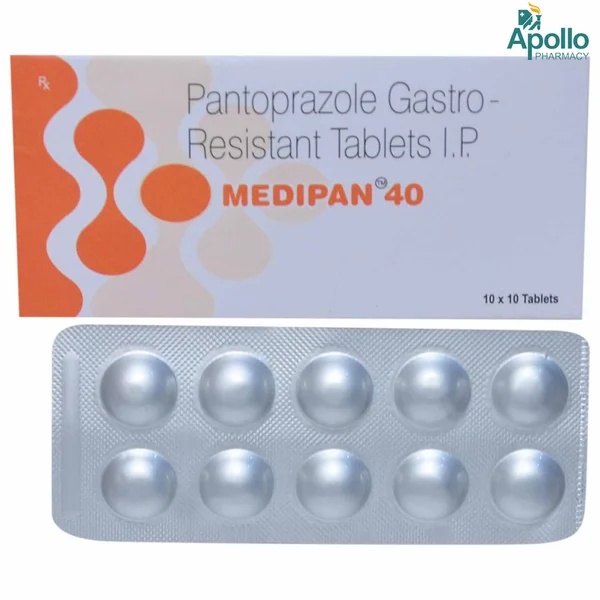Medipan 40 Tablet 10's