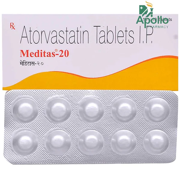 Meditas 20 Tablet 10's