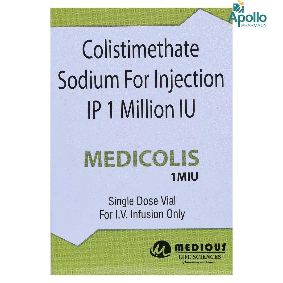 Medicolis 1miu Injection, Pack of 1 Medicolis 1miu Injection, Pack of 1