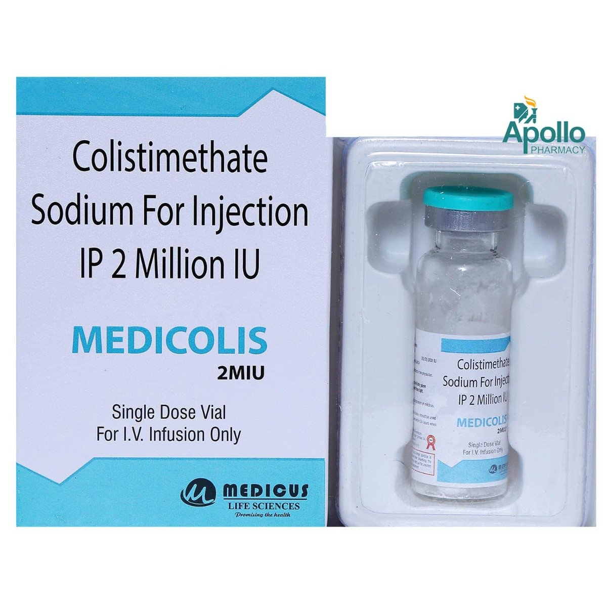Medicolis 2miu Injection, Pack of 1 Medicolis 2miu Injection, Pack of 1