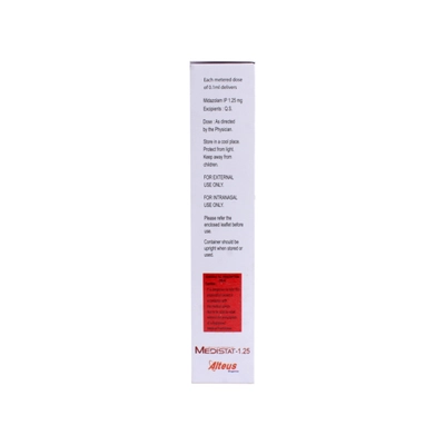 Medistat-1.25 Nasal Spray 25 MDI, Pack of 1 Nasal Spray