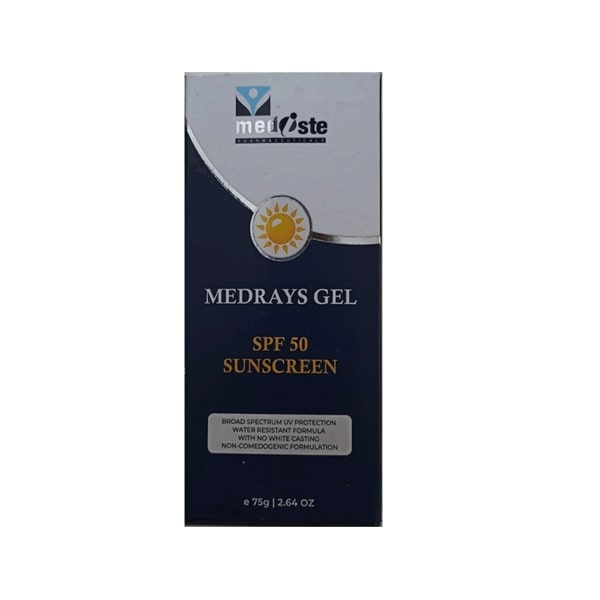 Medrays SPF 50 Sunscreen Gel 75 gm, Pack of 1 Medrays SPF 50 Sunscreen Gel 75 gm, Pack of 1