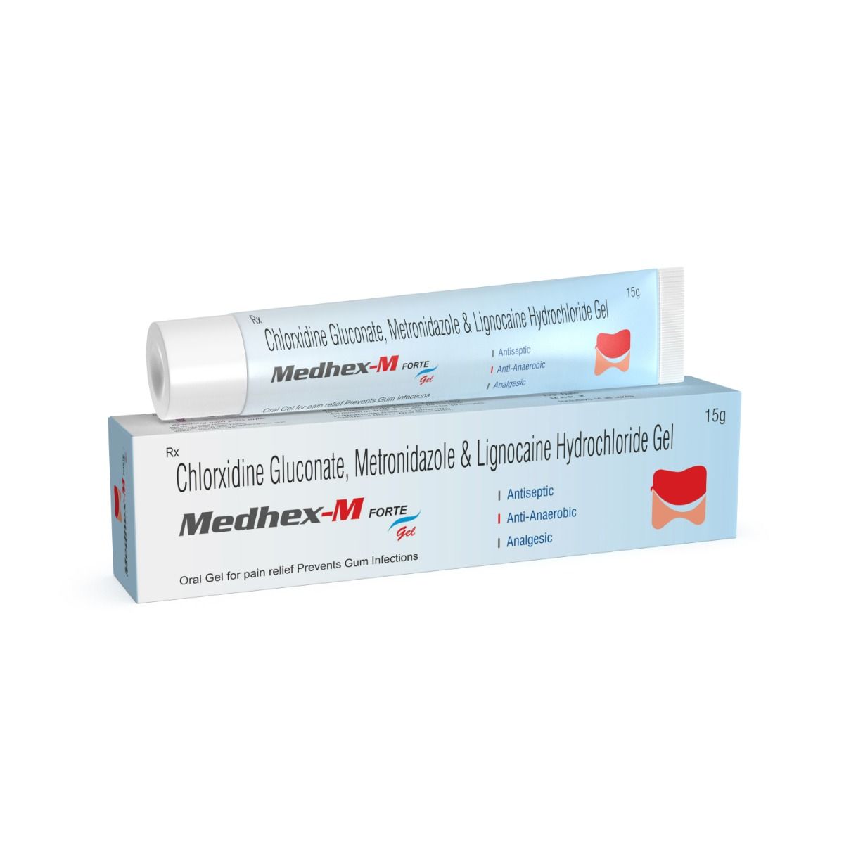 Buy Medhex-M Forte Gel 15 gm Online