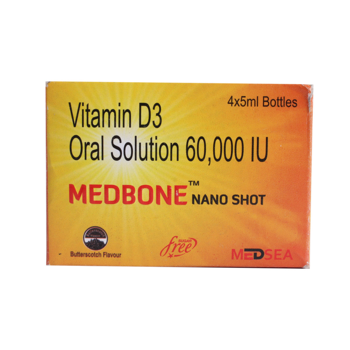 Medbone Nano Shot 60K Oral Soltion 5 ml, Pack of 1 Medbone Nano Shot 60K Oral Soltion 5 ml, Pack of 1