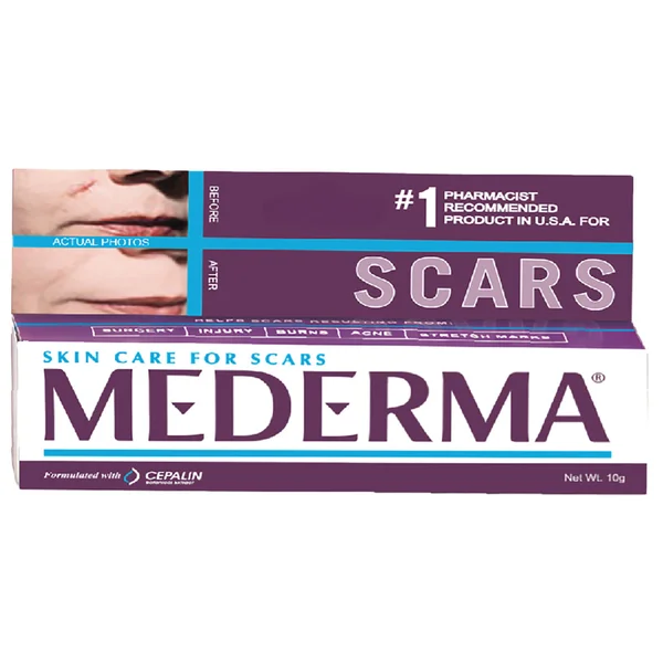 Mederma Skin Care Scars Gel, 10 gm, Pack of 1