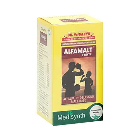 Medisynth Alfamalt Forte Malt, 250 gm