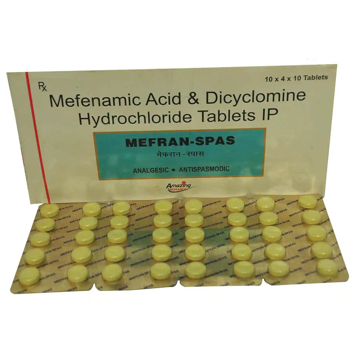 Mefran Spas Tablet 10's, Pack of 10 TABLETS Mefran Spas Tablet 10's, Pack of 10 TABLETS