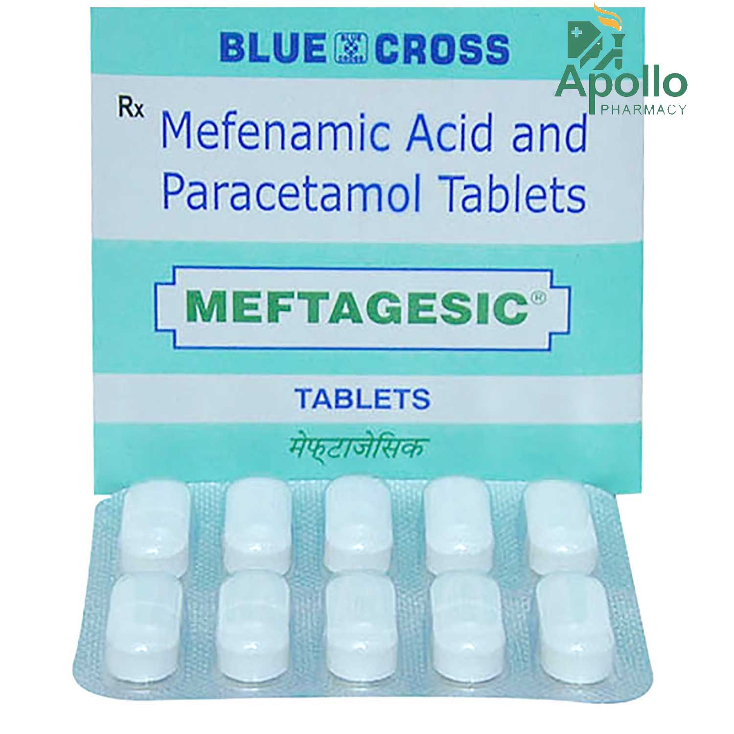 Meftagesic Tablet 10's, Pack of 10 TABLETS Meftagesic Tablet 10's, Pack of 10 TABLETS