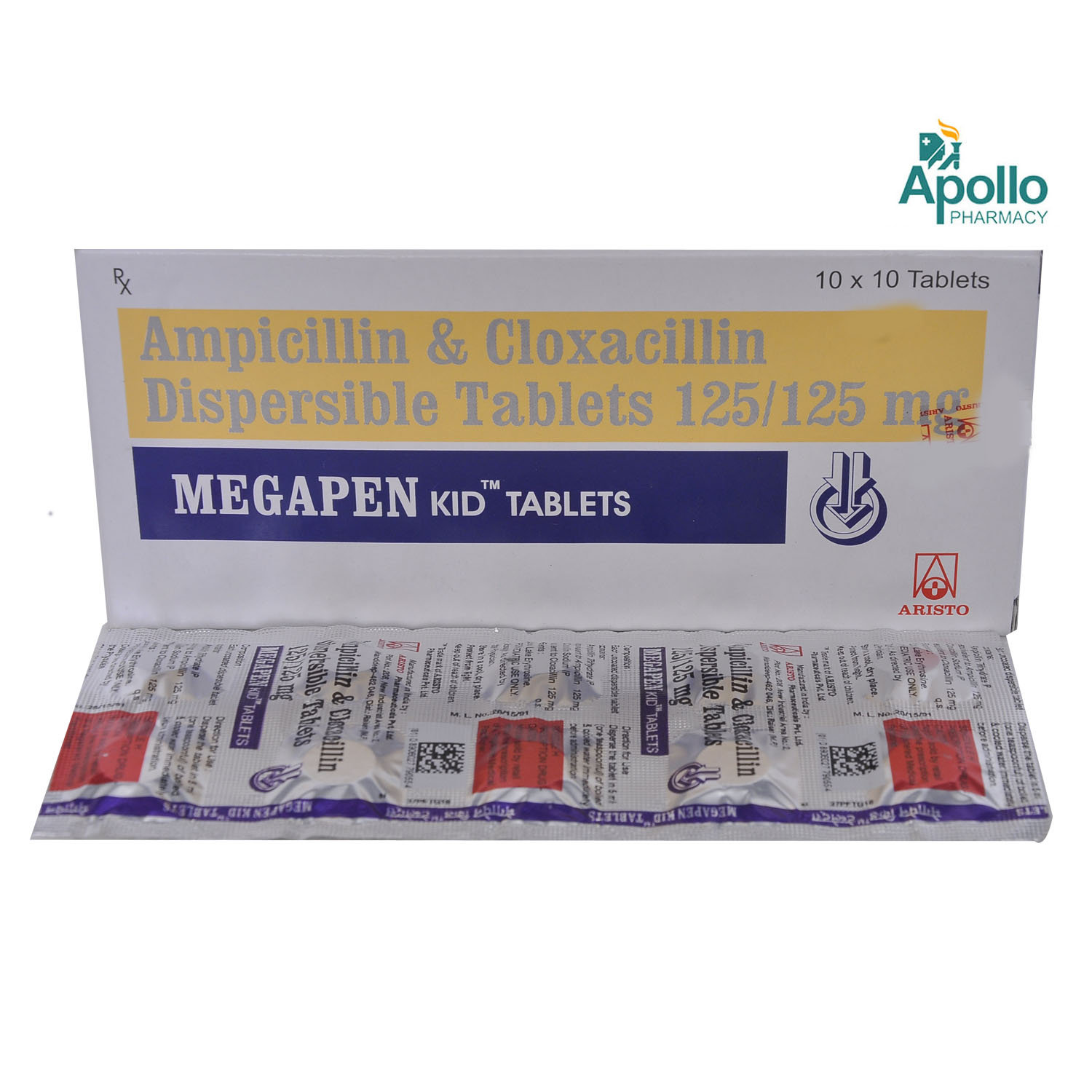 MEGAPEN KID TABLET, Pack of 10 TABLETS MEGAPEN KID TABLET, Pack of 10 TABLETS