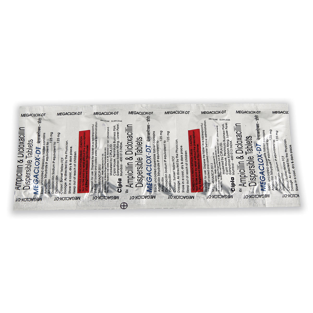 Megaclox Dt Tablet 10's, Pack of 10 TabletS Megaclox Dt Tablet 10's, Pack of 10 TabletS