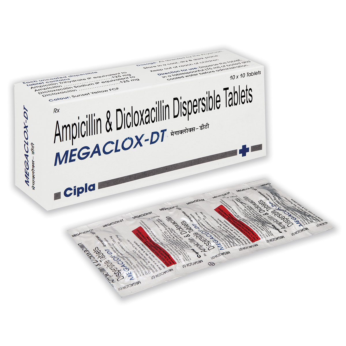 Buy Megaclox Dt Tablet 10's Online