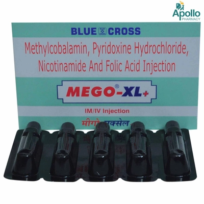 Mego-XL Plus Injection 2 ml, Pack of 1 Injection