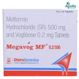 Megavog MF 0.2/500 Tablet 10's, Pack of 10 TABLETS