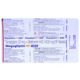 Megagliptin MF Forte Tablet 10's, Pack of 10 TABLETS