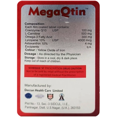 Megaqtin Tablet 10's, Pack of 10 TabletS