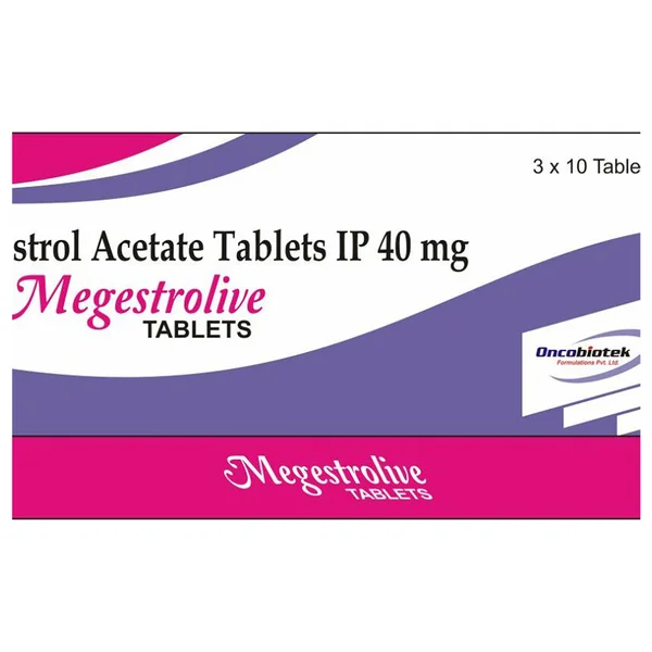 Megestrolive 40 mg Tablet 10's