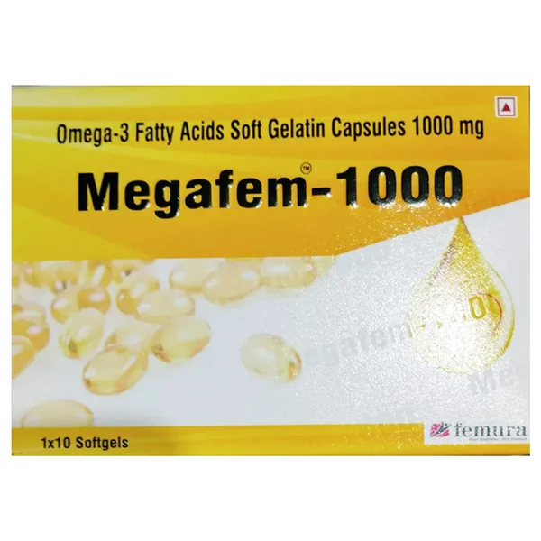 Megafem-1000 Softgel Capsule 10's