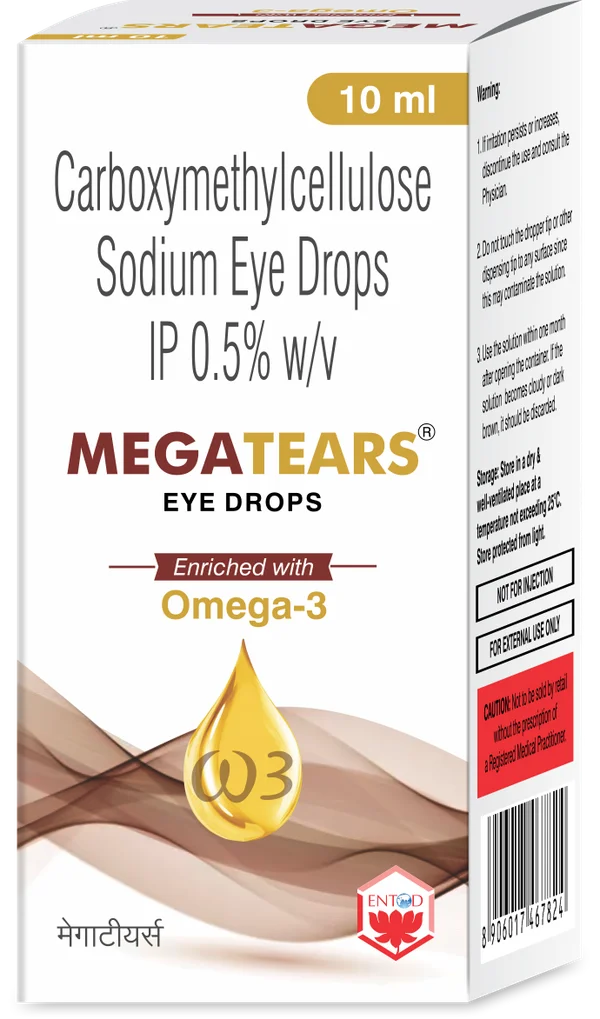 Megatears Eye Drops 10 ml, Pack of 1
