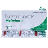 Meltolan 5 mg Tablet 10's, Pack of 10 TabletS