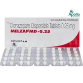 Melzap MD-0.25 Tablet 10's, Pack of 10 TABLETS