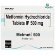 Melmet 500 Tablet 20's