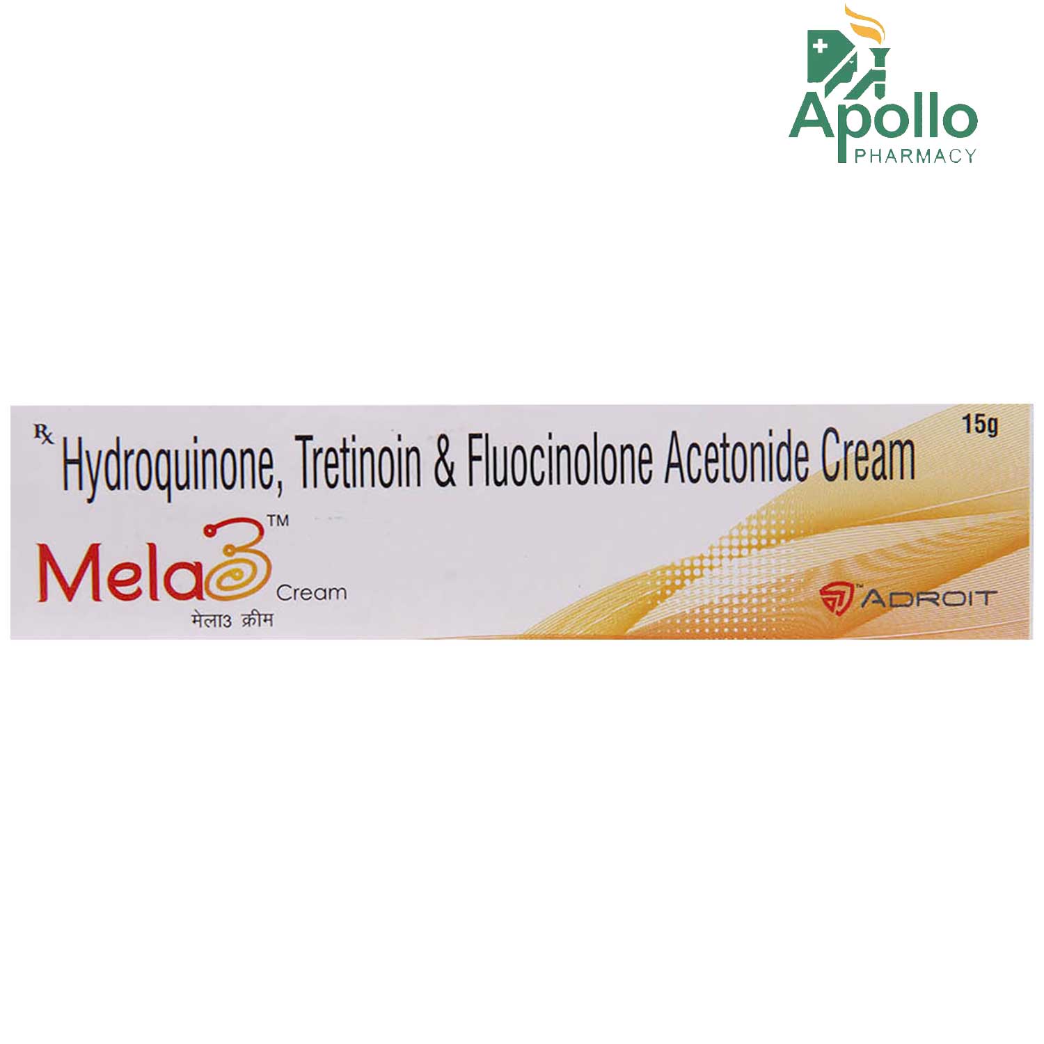 Mela 3 Cream 15 gm, Pack of 1 CREAM Mela 3 Cream 15 gm, Pack of 1 CREAM