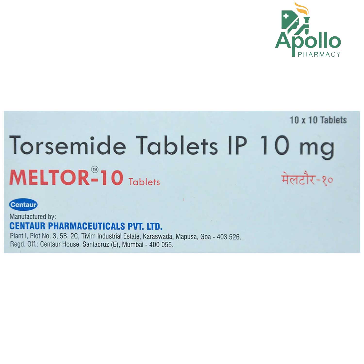 Buy MELTOR 10MG TABLET Online