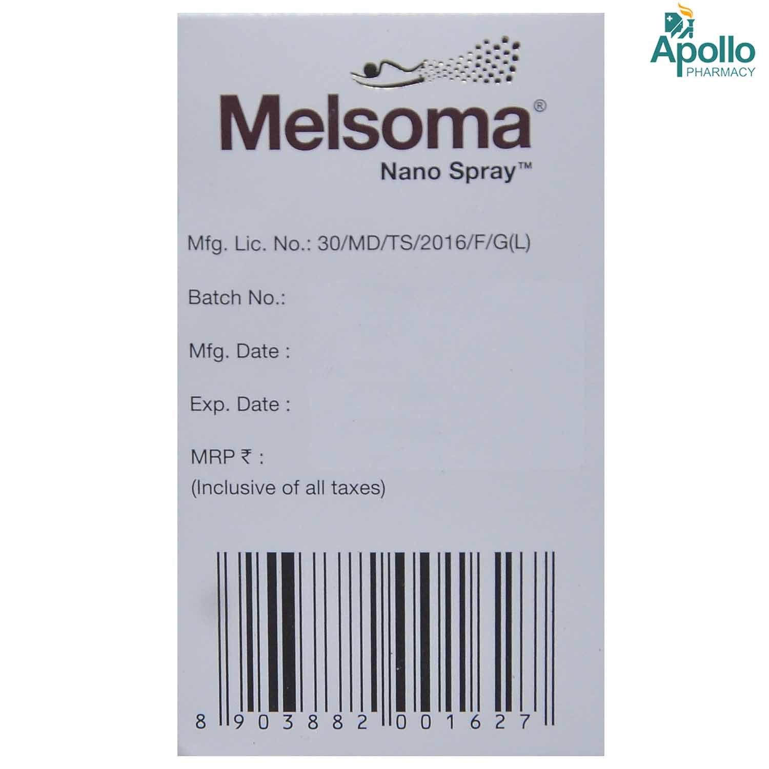 Melsoma Nano Spray 12 ml, Pack of 1 ORAL LIQUID Melsoma Nano Spray 12 ml, Pack of 1 ORAL LIQUID