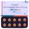 MELTAZ 0.5MG DT TABLET 10'S