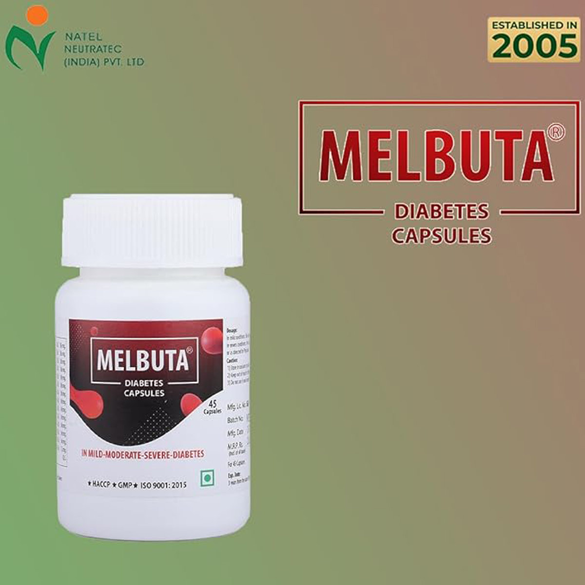 Melbuta, 45 Capsules, Pack of 1 Melbuta, 45 Capsules, Pack of 1