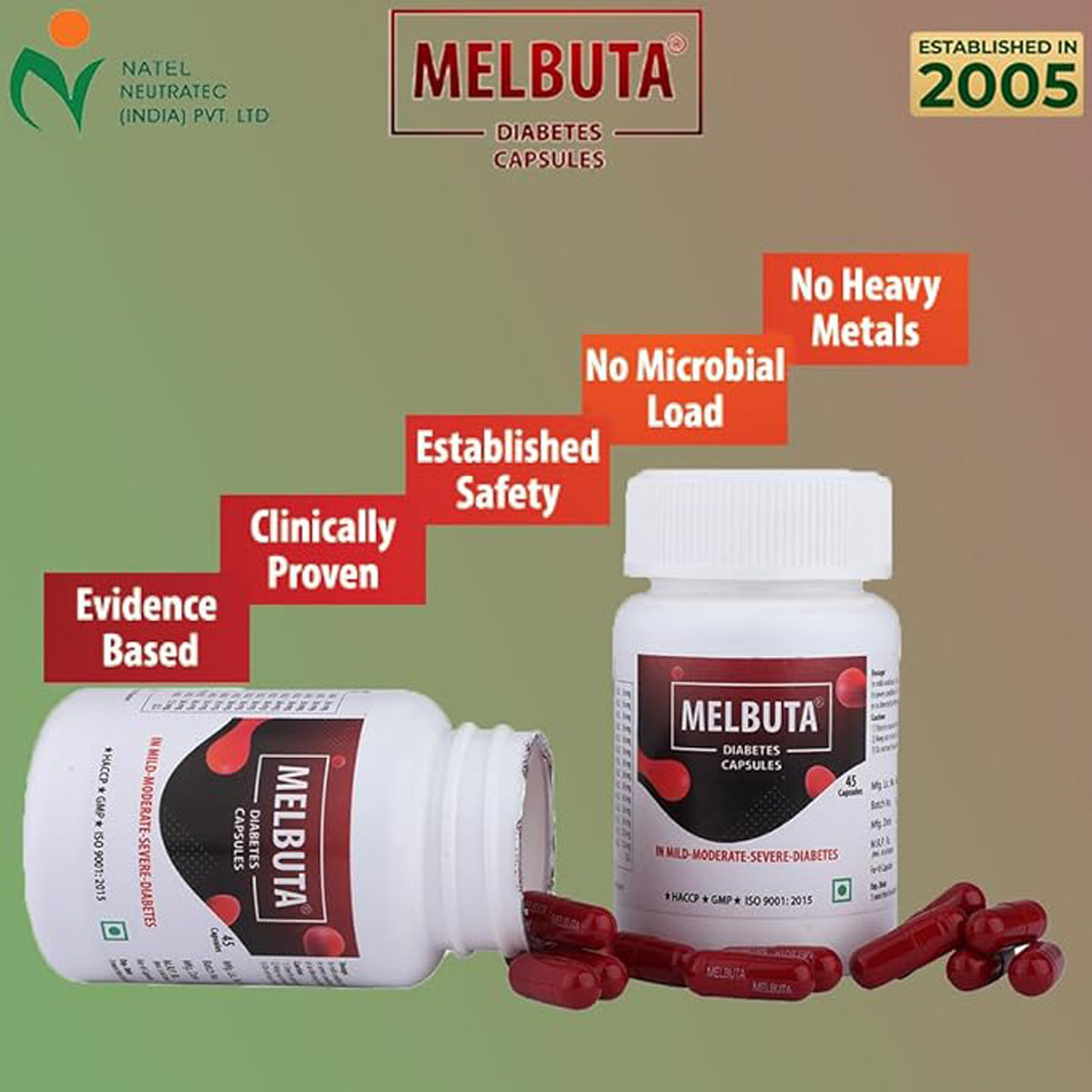Melbuta, 45 Capsules, Pack of 1 Melbuta, 45 Capsules, Pack of 1
