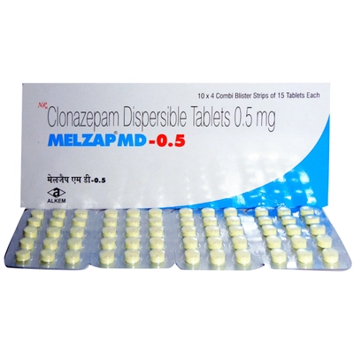 Melzap MD-0.5 Tablet 15's, Pack of 15 TabletS